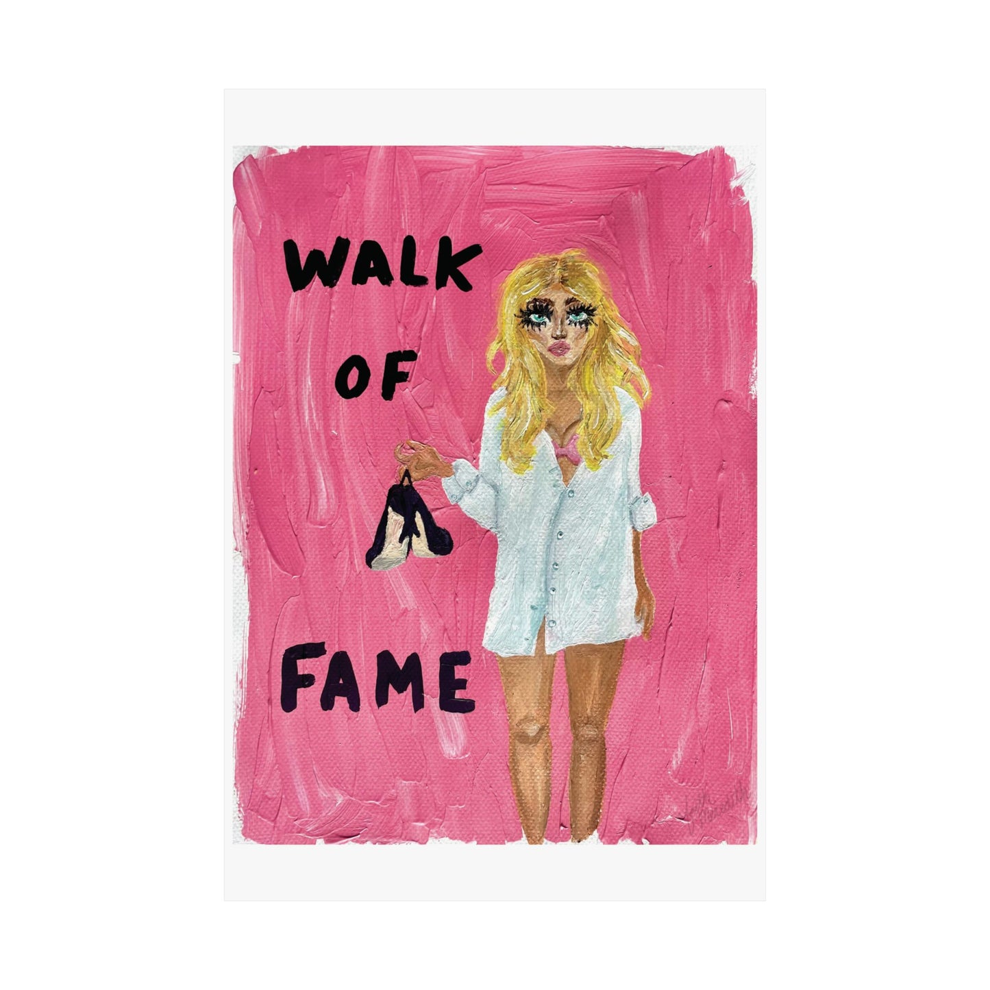 "walk of fame" Print