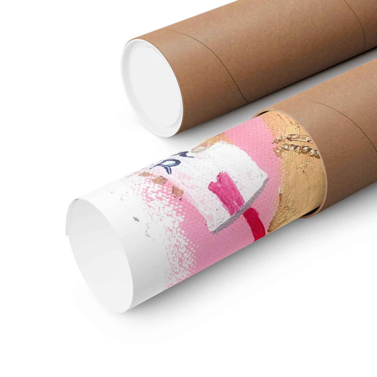"beer with a straw tastes better" Print